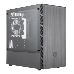 GABINETE COOLER MASTER MASTERBOX MB400L MINI TOWER SEM ODD PRETO - MCB-B400L-KGNN-S00