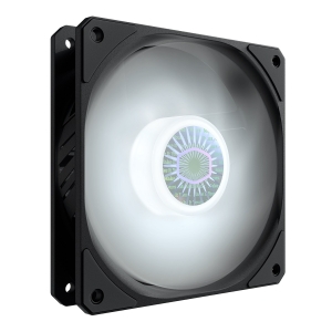 FAN PARA GABINETE SICKLEFLOW 120MM - LED WHITE - MFX-B2DN-18NPW-R1