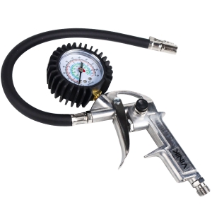 CALIBRADOR DE PNEU PROFISSIONAL COM MANOMETRO 220LBS/15BAR - TG-5