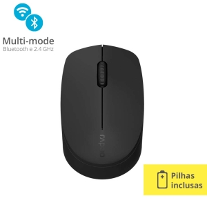 MOUSE SEM FIO 1300DPI RA009 PRETO
