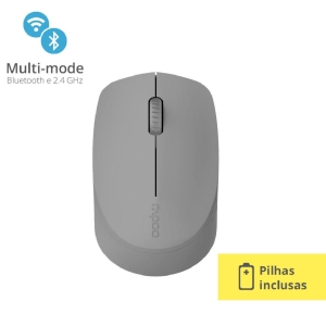 MOUSE SEM FIO 1300DPI RA010 CINZA