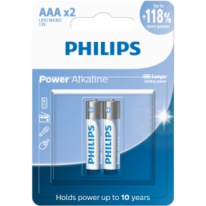 PILHAS ALCALINAS AAA C/2 LR03P2B/59
