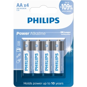 PILHAS ALCALINAS AA C/4 LR6P4B/59