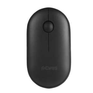 MOUSE SEM FIO COLLEGE BLACK 1600DPI - MULTI DEVICE (WIRELESS + BLUETOOTH) - SILENT CLICK - PMCWMDSCB