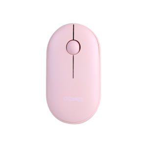 MOUSE SEM FIO COLLEGE PINK 1600DPI - MULTI DEVICE (WIRELESS + BLUETOOTH) - SILENT CLICK - PMCWMDSCB