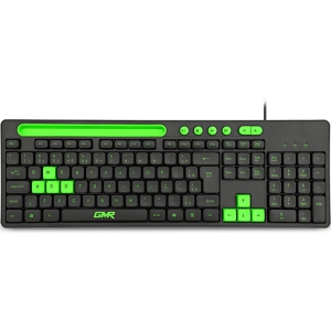 TECLADO MULTIMIDIA GAMER USB VERDE TC265