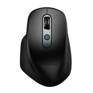 MOUSE SEM FIO EX100 RECARREGÁVEL - MULTI DEVICE (WIRELESS + BLUETOOTH) - 3200DPI SILENT CLICK - PMEWMDSCB
