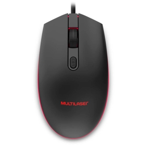 MOUSE GAMER 2400DPI LED MO298 PRETO