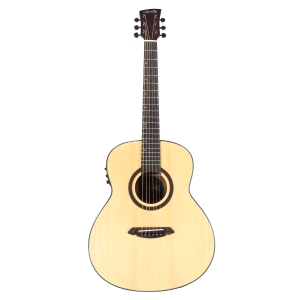 VIOLAO ELETRICO ABALONE 36" - NATURAL - TAMPO SOLIDO EM SPRUCE - EQ 3 BANDAS - FOSCO - VBA1954N36