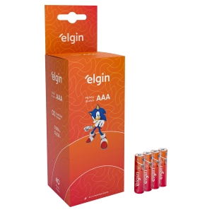 PILHA DE ZINCO COMUM AAA TUBO C/40 82342