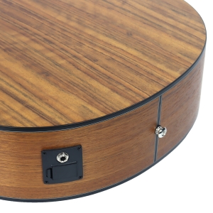 VIOLÃO ELÉTRICO GRANADA 40" - TAMPO EM WALNUT - ACABAMENTO FOSCO - EQ 3 BANDAS - VTG1954