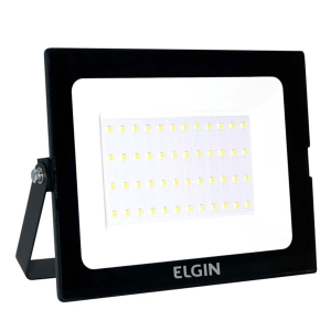 REFLETOR LED 50W 6500K PRETO BIVOLT