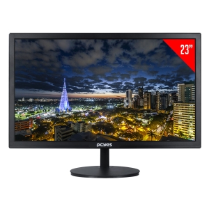 MONITOR PCYES 23" OFFICE LED 5MS FULL HD COM ENTRADA HDMI+VGA - PKMO23