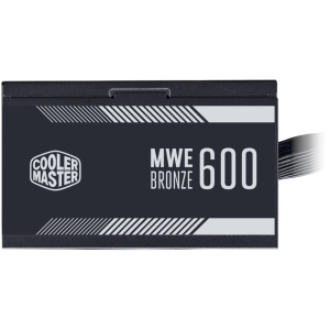 FONTE COOLER MASTER MWE V2 600W 80 PLUS BRONZE - MPE-6001-ACAAB-WO
