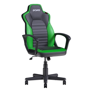 CADEIRA GAMER MAD RACER STI TURBO SAVAGE GREEN VERDE - MRSTIR10VD