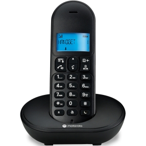 TELEFONE SEM FIO COM ID MT150 PRETO