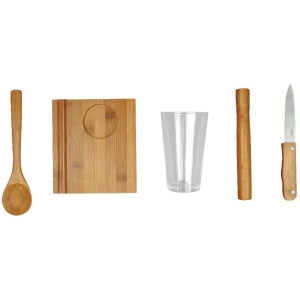 CONJUNTO CAIPIRINHA 5 PECAS BAMBOO 003395
