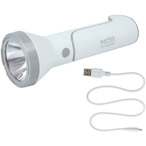 LANTERNA 140 LUMENS BRANCA RECARREGAVEL 009186