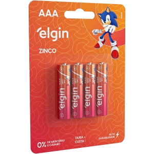 PILHA AAA DE ZINCO BLIST 4UND - R03 82186