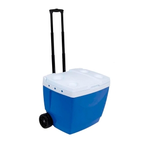 CAIXA TERMICA 42L C RODAS AZUL 25108221