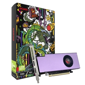 GPU GTX 1050 TI 4GB GDDR5 128 BIT LOW PROFILE GRAFFITI SERIES PVGTX1050TILP4GB