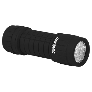 LANTERNA 9 LED VD/VM/PT/AM 9LEDX6-BBLK