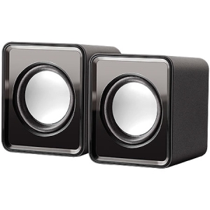 CAIXA DE SOM 2.0 MINI 3W RMS P2 SP151 PRETA