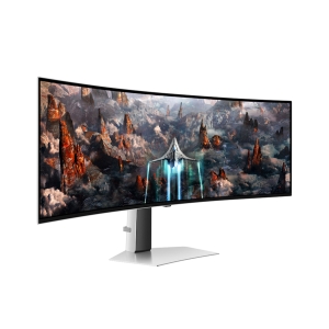 MONITOR SAMSUNG GAMER ODYSSEY OLED G9 49"  WQHD 240HZ 0.03MS HDMI MICRO HDMI DP USB HUB SPEAKER HAS - LS49CG930SLXZD