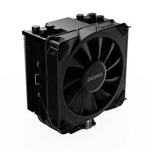 COOLER PARA PROCESSADOR PCYES FROST PULSE BLACK VULCAN - TDP 180W - PEFPBV