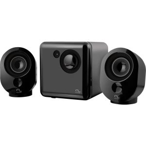 CAIXA DE SOM 2.1 PT/GR USB SP166