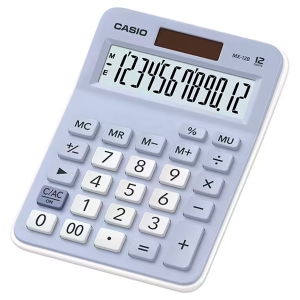 CALCULADORA DE MESA 12 DIGITOS AZUL MX-12B-LB