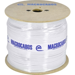 CABO COAXIAL RGC-59 67% 300M BRANCO