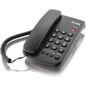 TELEFONE COM FIO TCF 2000 PRETO