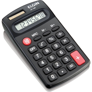 CALCULADORA DE BOLSO CB1485 BLISTER PRETA