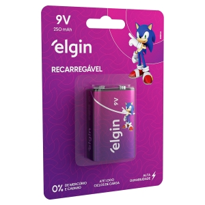 BATERIA RECARREGAVEL 9V 250 MAH 82215