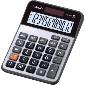 CALCULADORA DE MESA 12 DIGITOS PRATA MX-120B