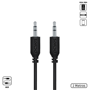 CABO P2 3.5MM MACHO 2 METROS P35M-2