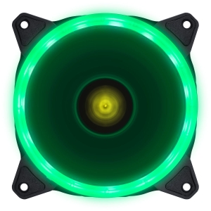 FAN/COOLER GAMER PARA GABINETE V.RING ANEL DE LED 120X120MM VERDE - VRINGG
