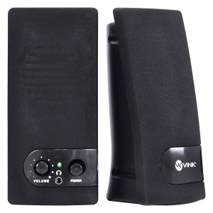 CAIXA DE SOM 2.0 USB 6W RMS VS-202 PRETA