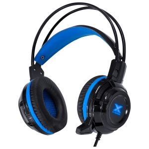 HEADSET GAMER TARANIS V2 PRETO E AZUL