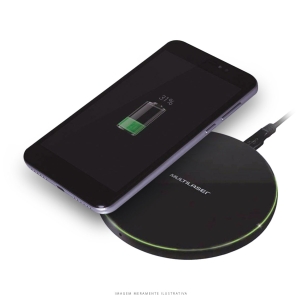 CARREGADOR WIRELESS 10W PRETO CB130