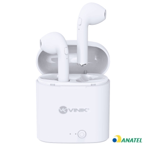 FONE DE OUVIDO BLUETOOTH EASY W1 TWS - BRANCO