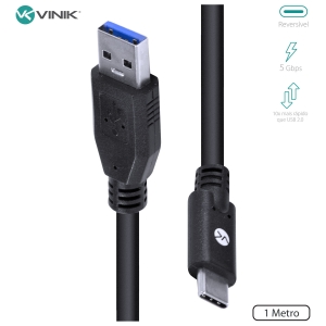 CABO USB TIPO C X USB A V3.2 1M C32UAM-1