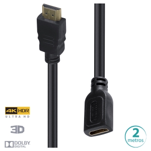 CABO EXTENSOR  HDMI 2.0 4K HD 2 M H20EX-2