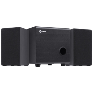 CAIXA DE SOM 2.1 TUNE 16W EM MADEIRA - CXTU16W