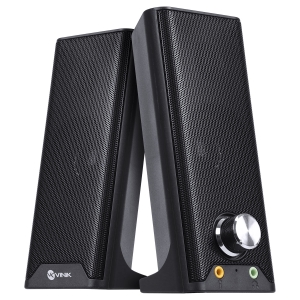CAIXA DE SOM 2.0 DUAL BASIC 6W - FONE E MICROFONE - CXDU-BSIC