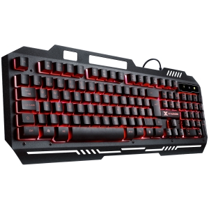 TECLADO GAMER SHIELD ABNT2 MULTIMIDIA LED VERMELHO 1.8 METROS USB - GT602