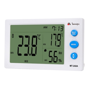 TERMO-HIGROMETRO RELOGIO DIGITAL MT-242A