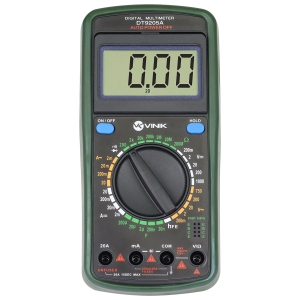 MULTIMETRO DIGITAL PROFISSIONAL COM CAPACIMETRO - DT9205A