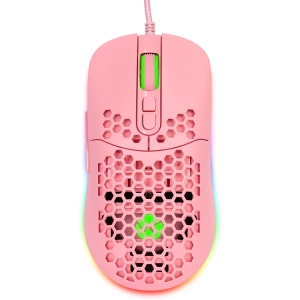 MOUSE GAMER VX GAMING VOID LED RGB 7600 DPI ROSA CABO USB 1.8M - MGV120R